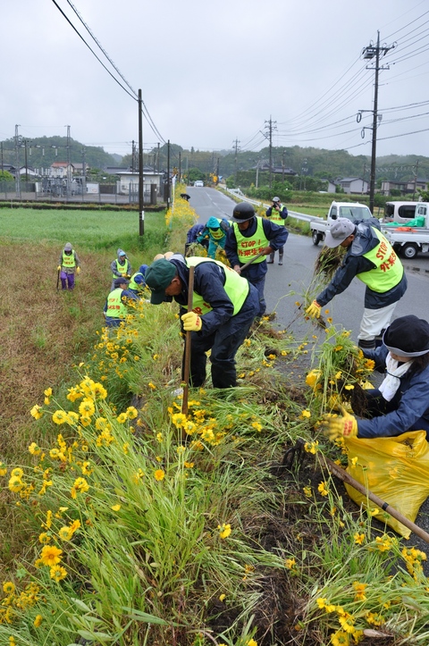 作業中