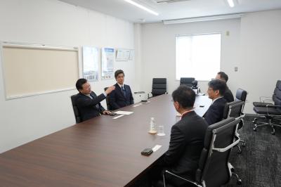 事業所訪問の様子2