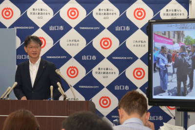 5月市長記者会見の様子2