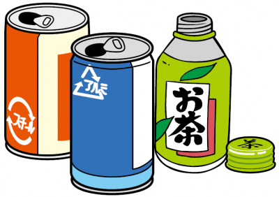ジュースの缶