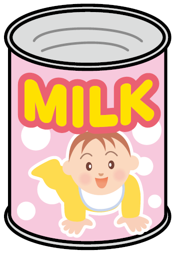 ミルクの缶