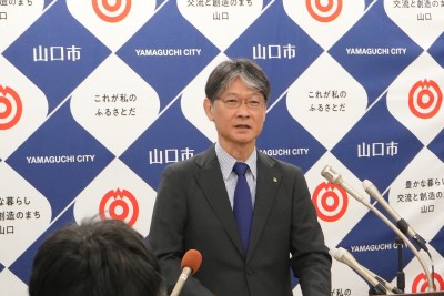 11月市長定例記者会見の様子1