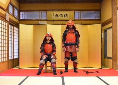 山口市「甲冑体験」の写真