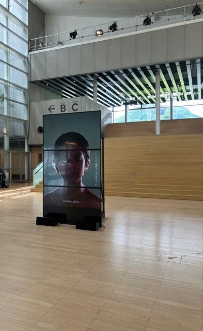 シャドーイング展示の様子