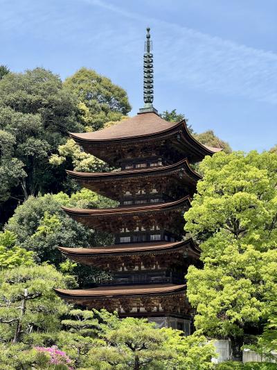 国宝瑠璃光寺五重塔