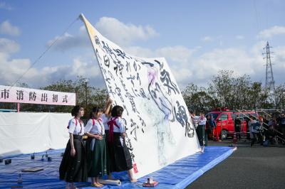 書道パフォーマンス１