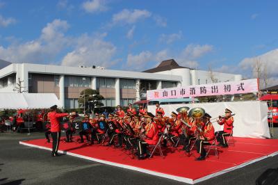 消防音楽隊演奏