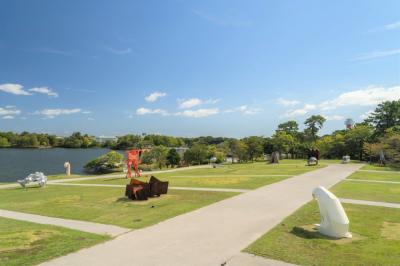 ときわ公園彫刻の丘