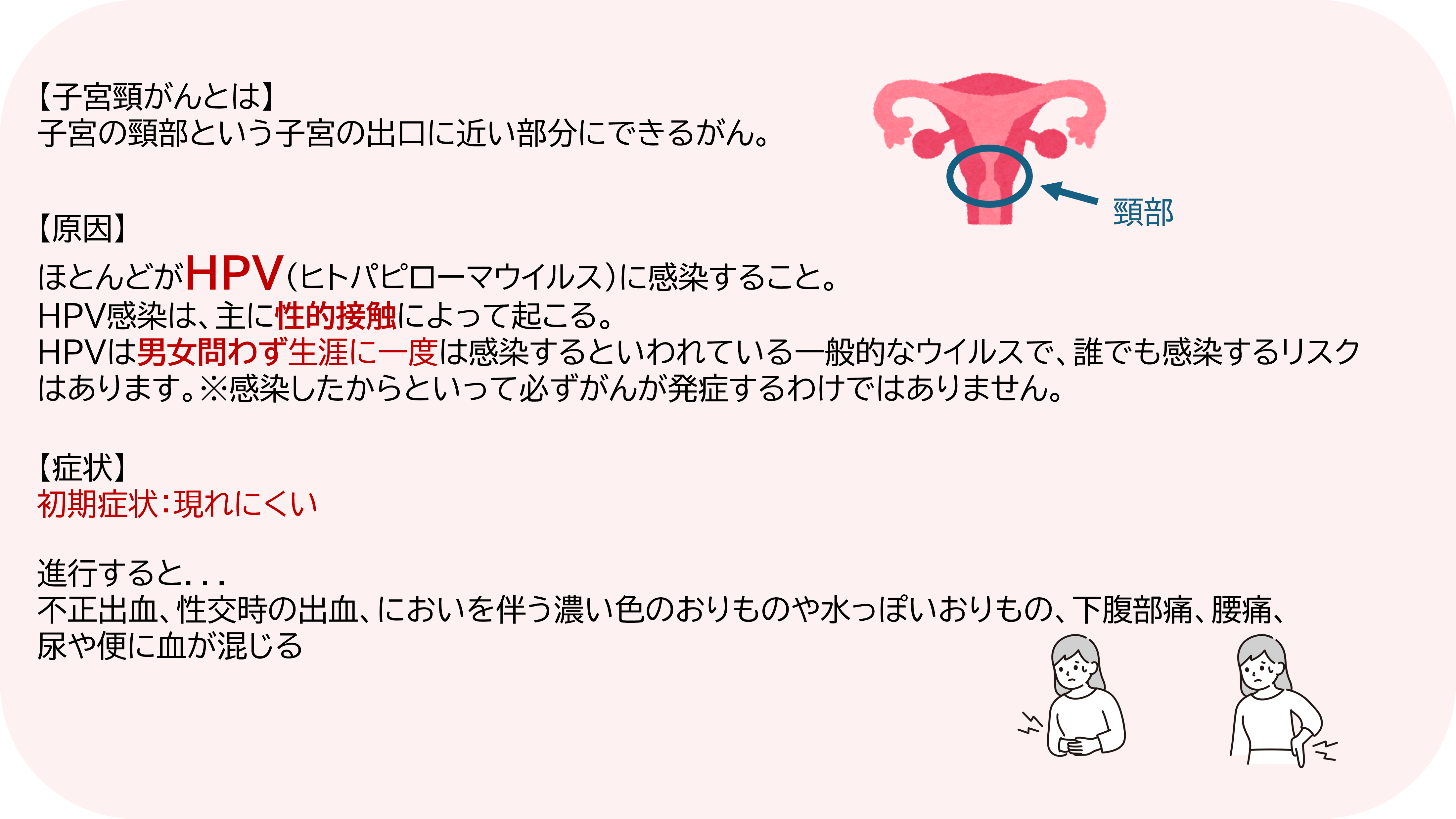 子宮頸がんについて