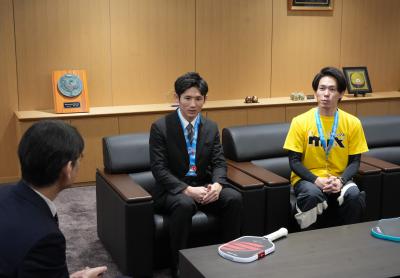 結果報告の様子