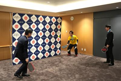 競技体験の様子