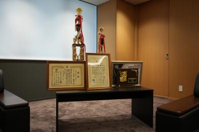 獲得された賞状・トロフィー等