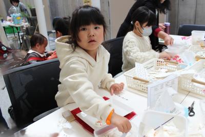 「習い事ランド山口」で体験する子どもたちの様子