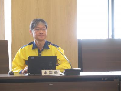 災害対策本部本部長