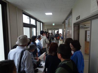 大内塗について学習する様子