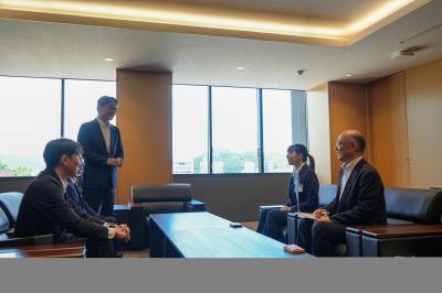 市長あいさつの様子