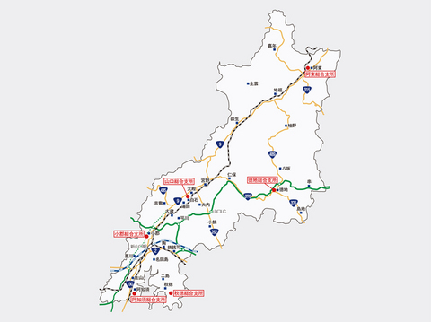山口市全図
