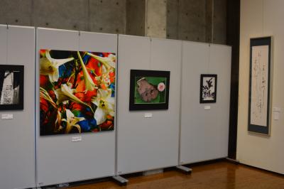 山口市美術展覧会の様子　写真