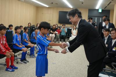金山キャプテンと市長