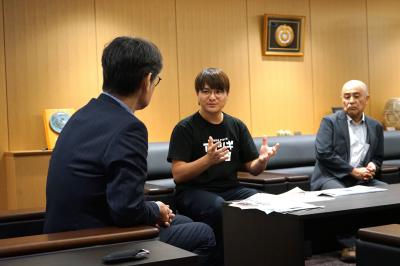 歓談の様子