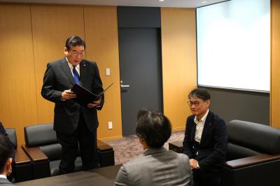 伊藤議長挨拶の様子
