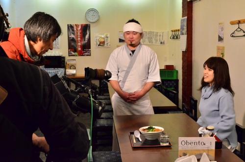 ウオームシェアを行っている飲食店の店内