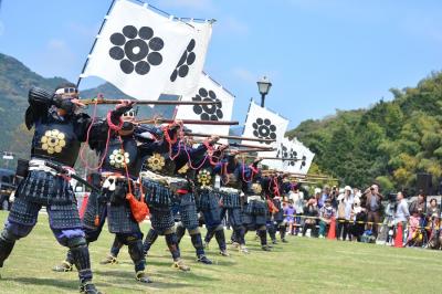 岩国藩鉄砲隊保存会による演武