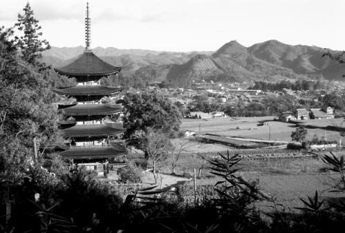 昭和35年（1960年）当時の五重塔