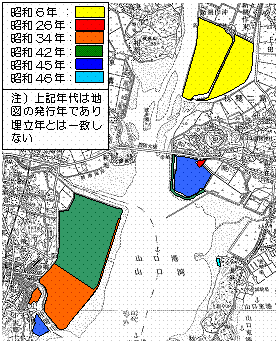 埋立の変遷