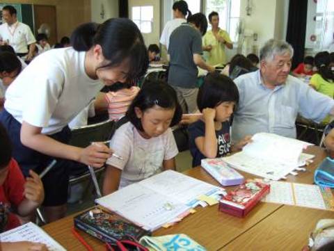 夏休み宿題やっつけ大作戦(大殿中学校区)