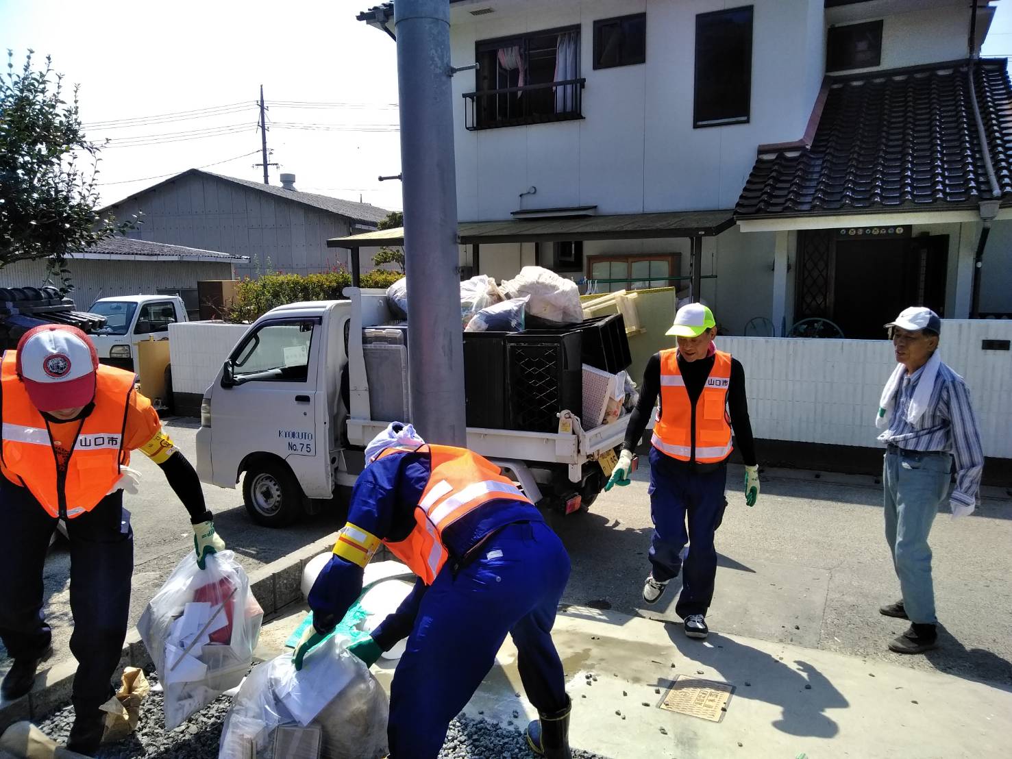 がれき撤去