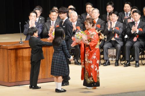 成人式の様子の写真④