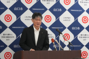 10月定例記者会見の様子1