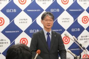 11月市長定例記者会見の様子1