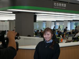 社会教育課撮影風景