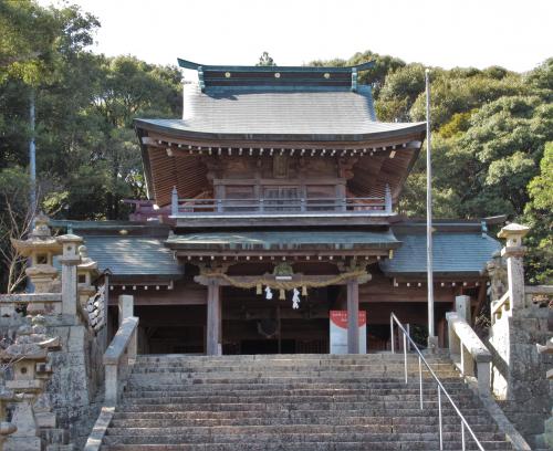 嘉川八幡宮　本殿・幣殿・拝殿・楼門