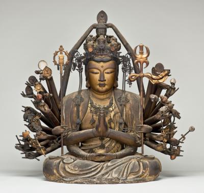 常栄寺の仏像十二躯(千手観音菩薩坐像)