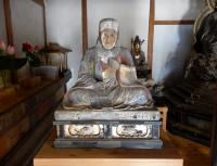 興隆寺　中興の祖・行海上人像